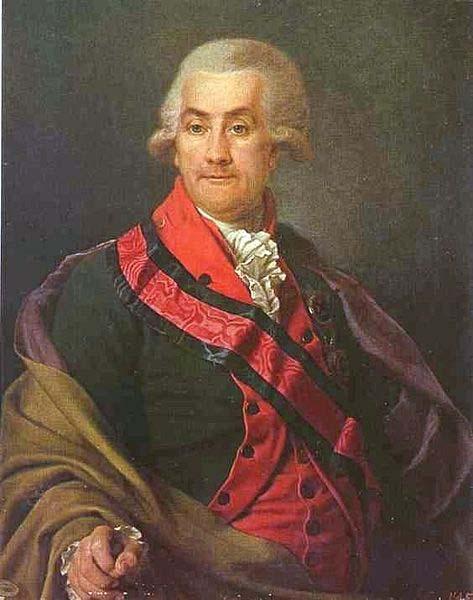 Dmitry Levitzky Portrait of General Iosif Igelstrom France oil painting art
